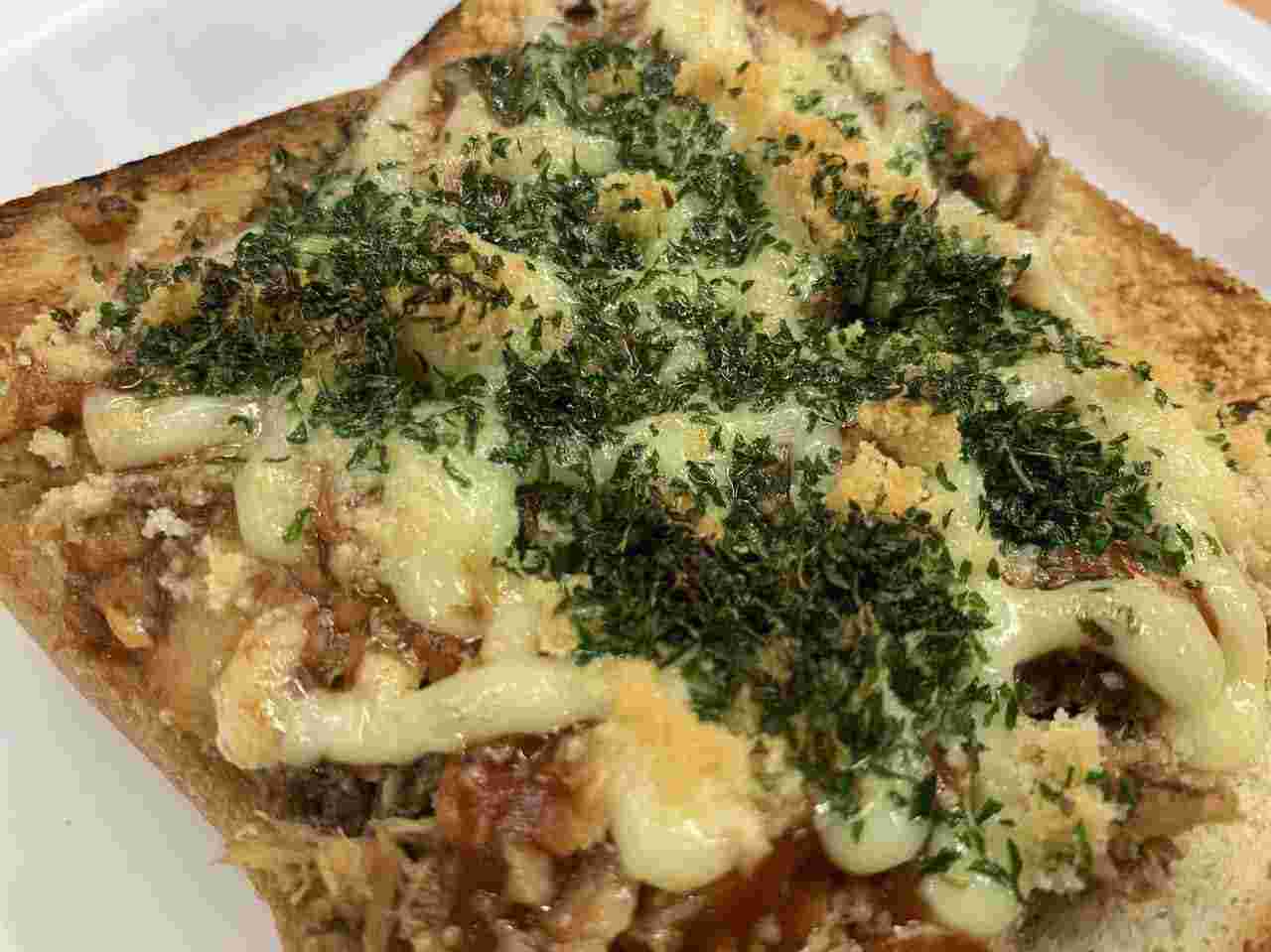 鯖缶を使った山口流サバ缶トースト