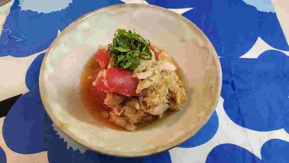 トマトとツナの大根おろしでさっぱりサラダ