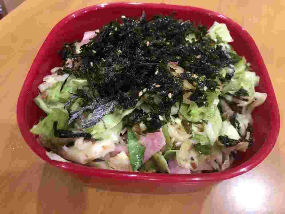 大根とキャベツの和風コールスローサラダ