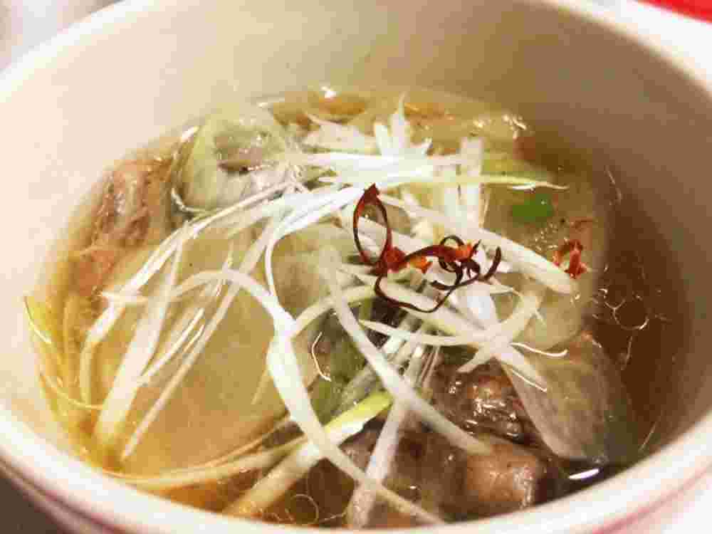 牛肉と大根のあっさりテールスープ