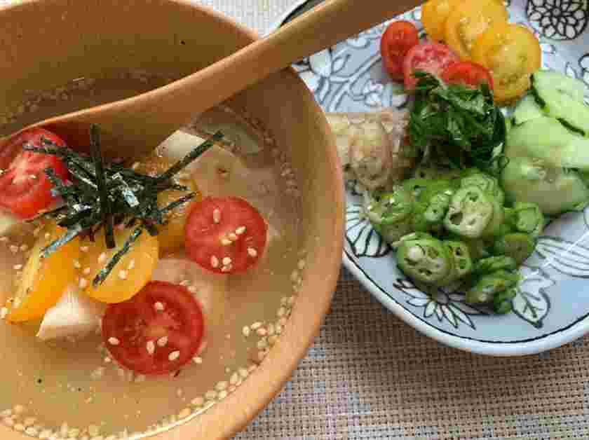 朝食におすすめの野菜冷や汁