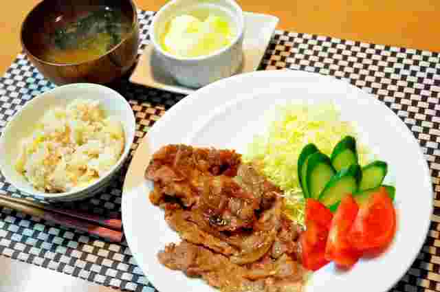 孤独のグルメ新宿編で食べた生姜焼き定食