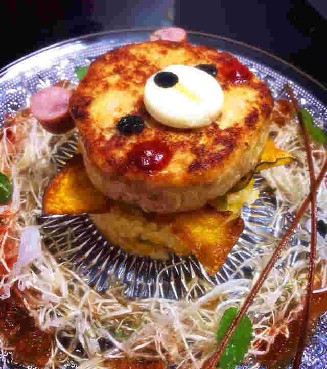 人気レシピで作る冷凍梨を使用したハンバーグ
