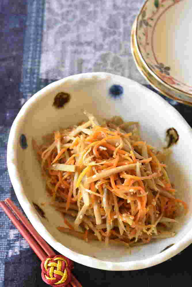 柔らかくて食べやすい冷凍にもおすすめのきんぴらごぼう