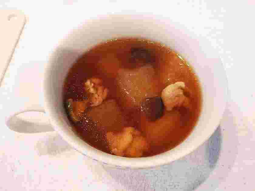 夏野菜の冬瓜スープ