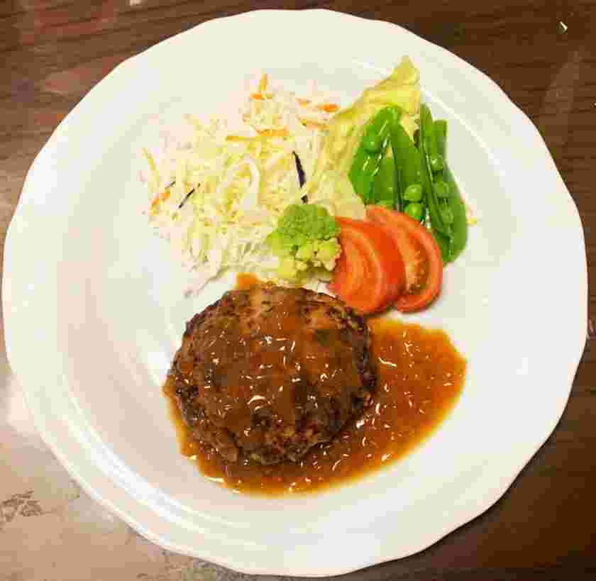冷凍玉ねぎを使ったハンバーグ