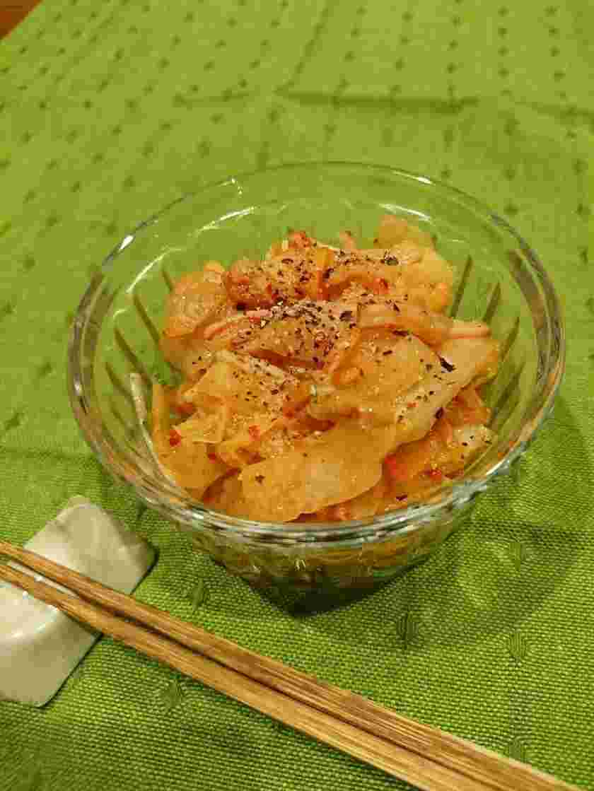 キムチの冬瓜サラダ