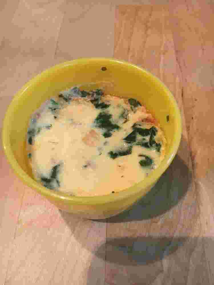 野菜スープで作る離乳食用茶碗蒸し