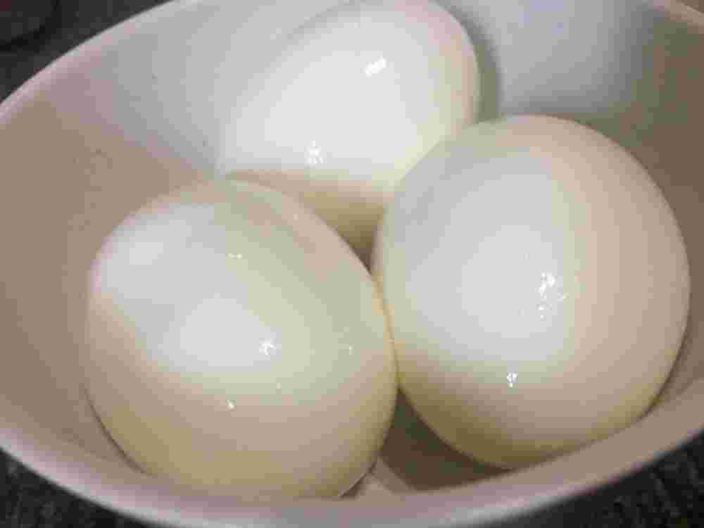 離乳食に使用するゆで卵