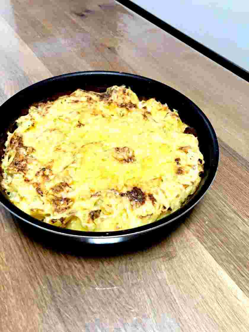 馬鈴薯を使ったミルクポテトグラタン