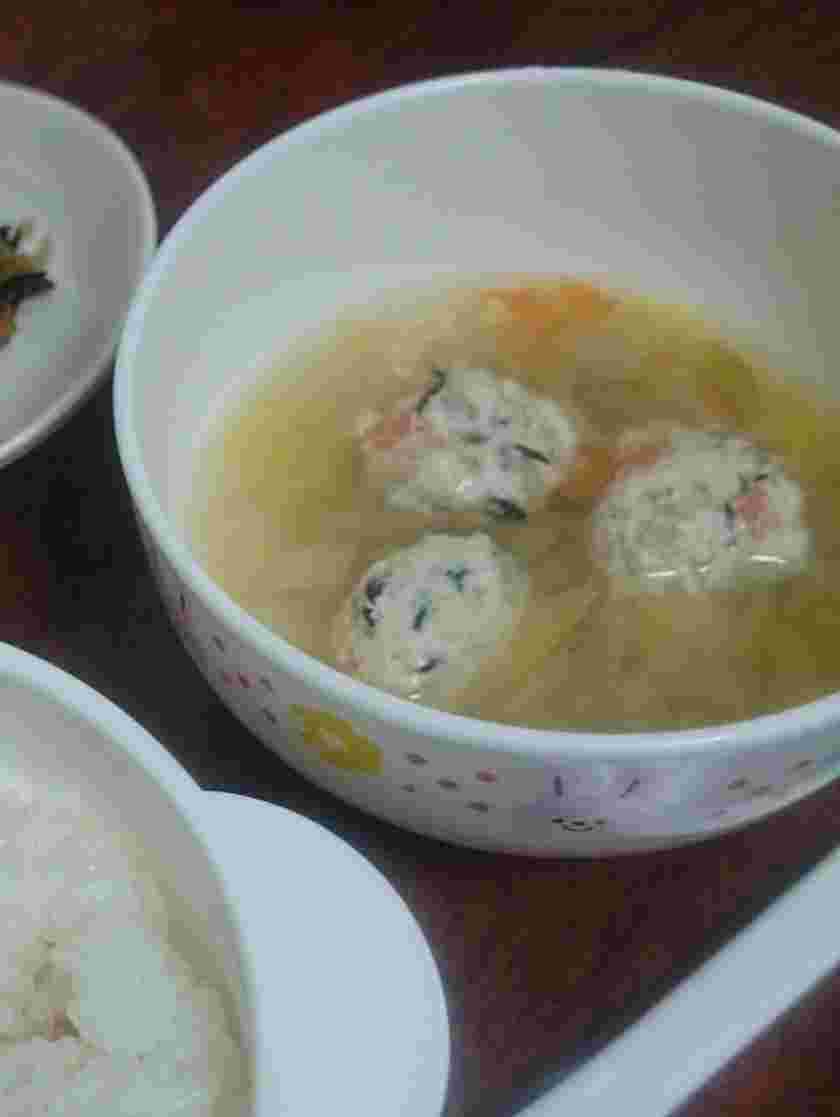 離乳食中期からの白菜の味噌汁