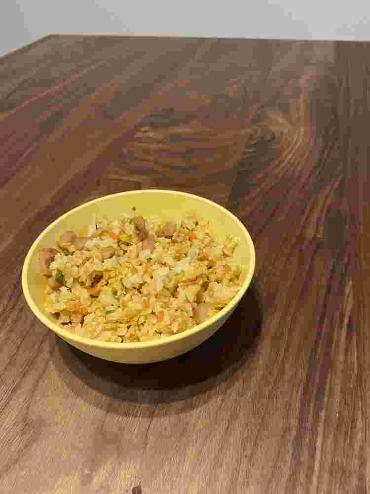 離乳食完了期からの納豆チャーハン