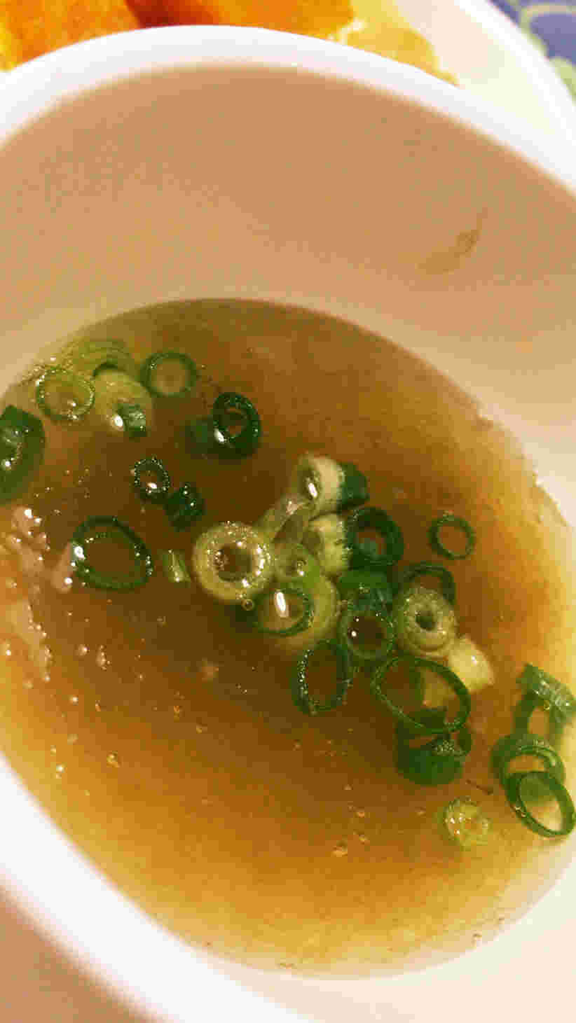 離乳食のとろろ昆布スープ