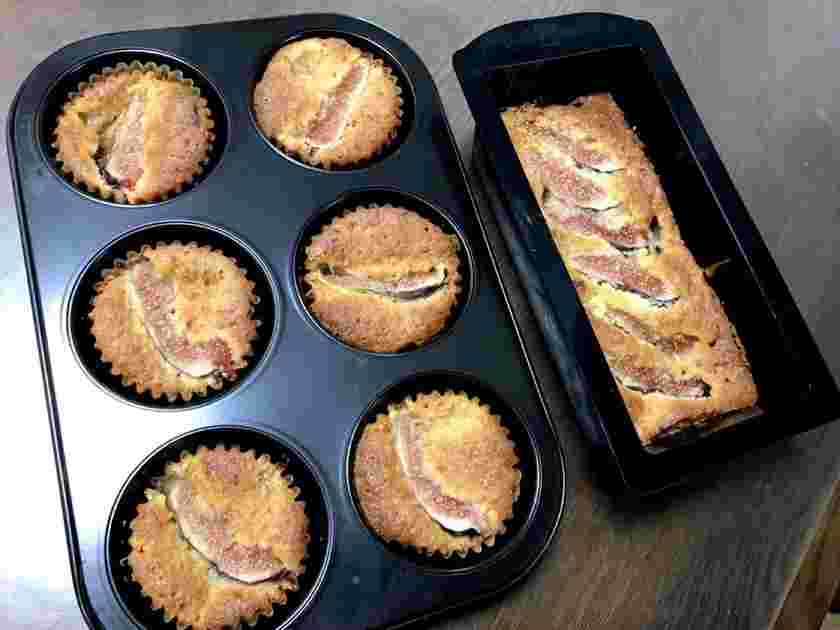 いちじくのマフィンといちじくのパウンドケーキ