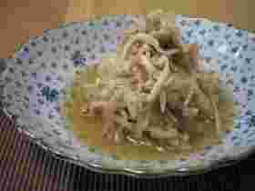 時短で作れる大根とツナとえのきのさっと煮