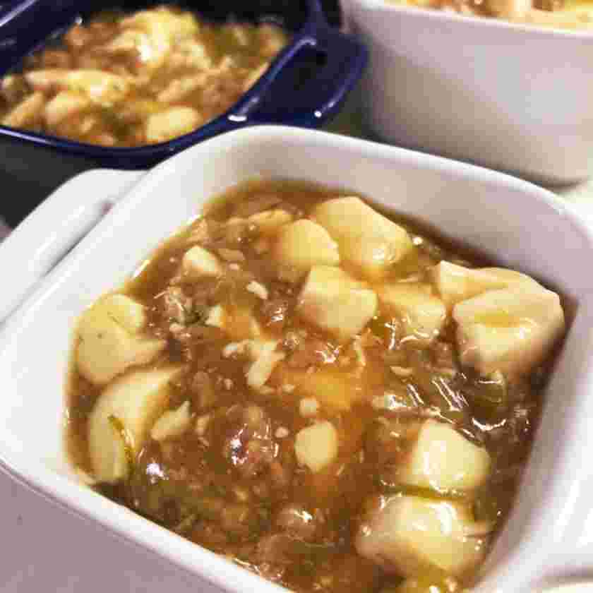 取り分け離乳食の麻婆豆腐