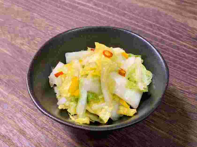 ゆずと白菜の漬物