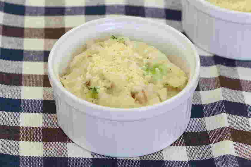 離乳食中期から食べられるさわらのポテトグラタン