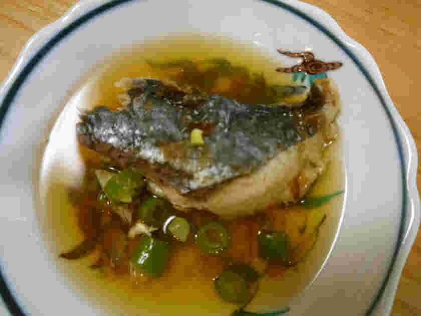 離乳食のさわらの煮付け