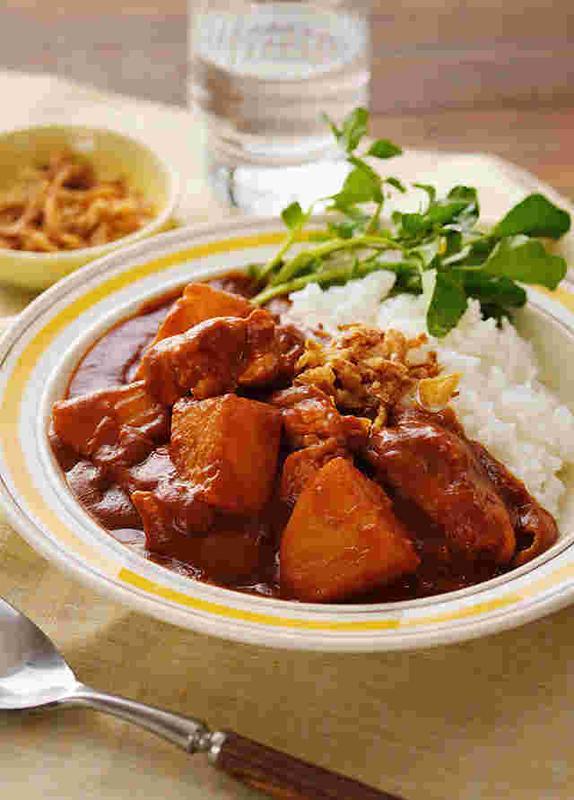 賞味期限間近の野菜ジュースで作る絶品大根カレー