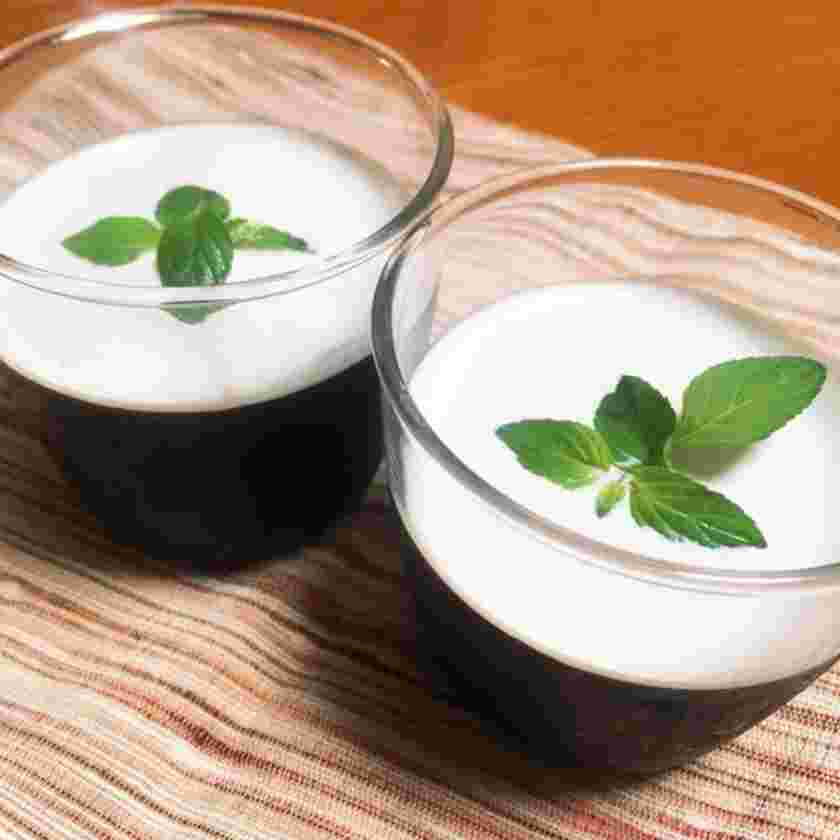 ガムシロップを使ったコーヒーゼリー