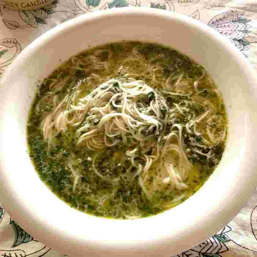 ジェノベーゼのそうめんスープ
