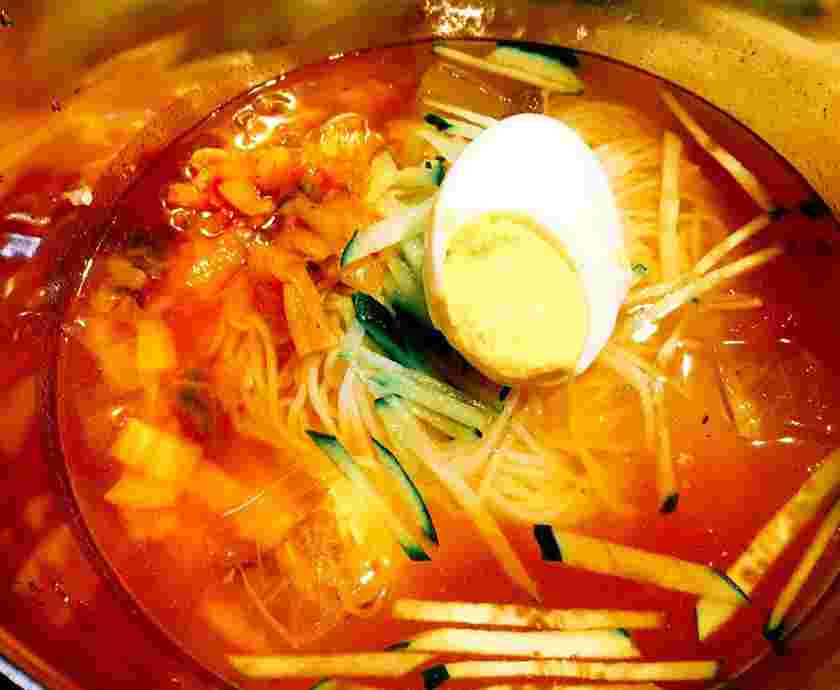 キムチそうめんスープ