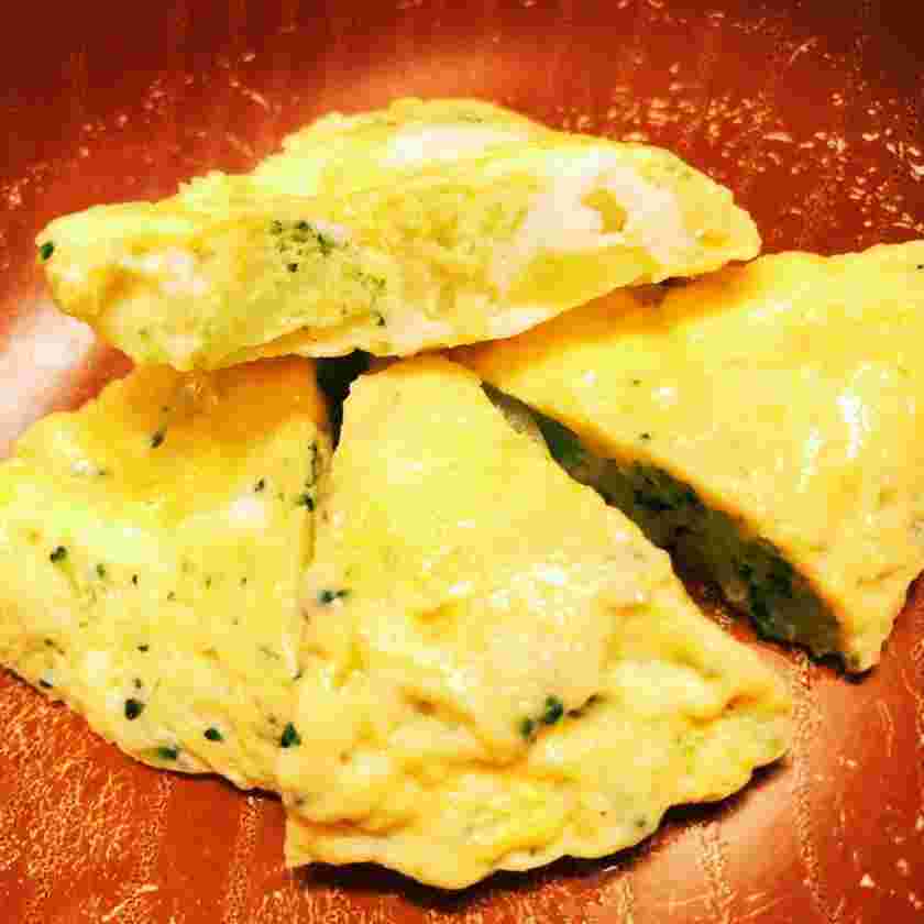 離乳食のブロッコリーオムレツ