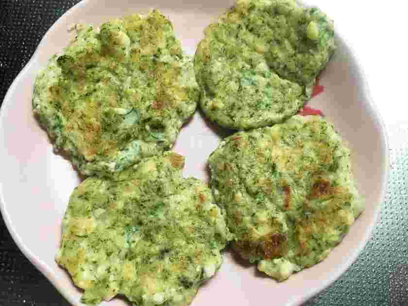 離乳食のちくわと豆腐のふわふわ焼き