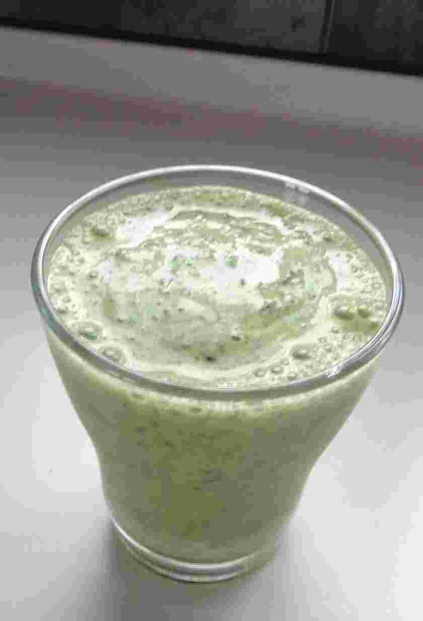 ゴーヤ入りの野菜ジュース