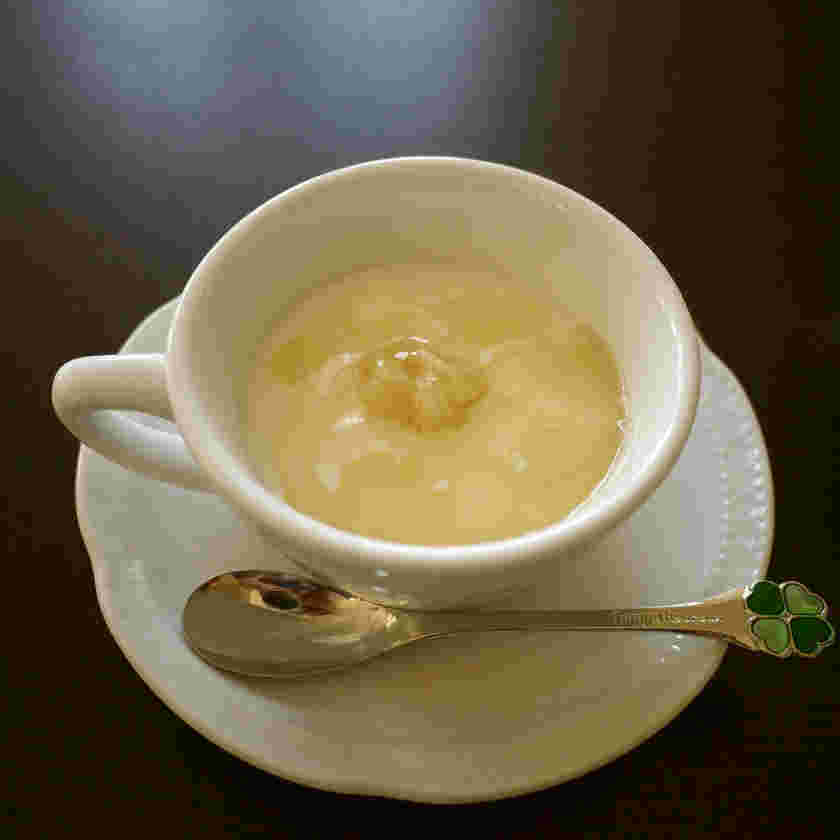 ホットヨーグルトダイエット向きのはちみつ生姜のホットヨーグルト