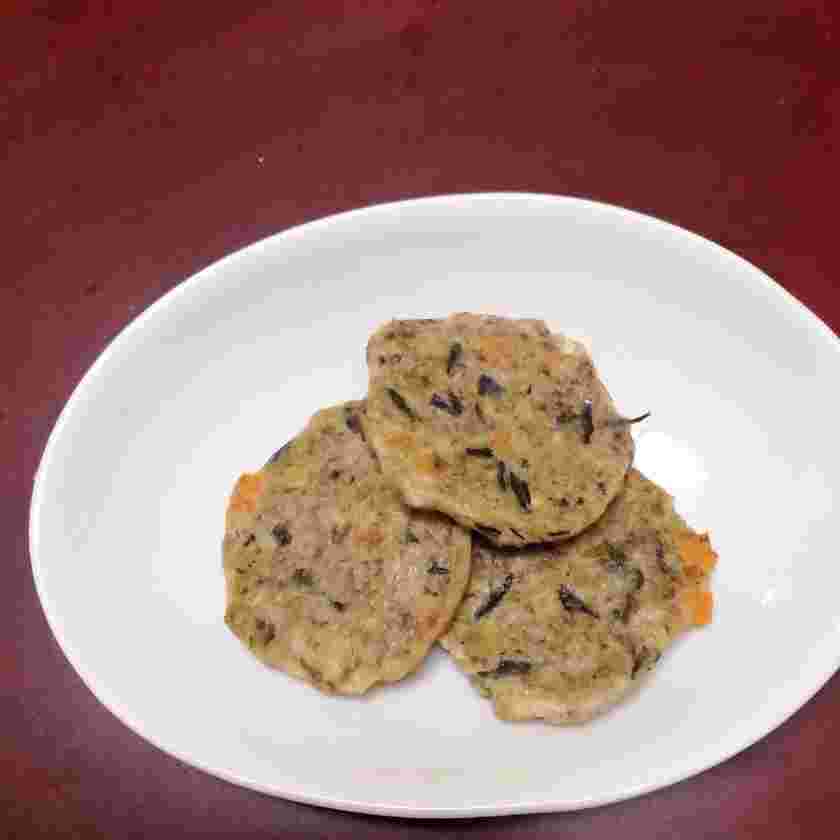 離乳食完了期からの片栗粉を使ったいわしハンバーグ