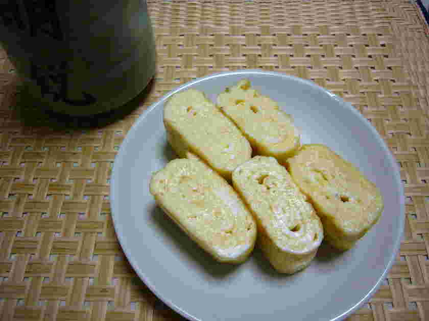 隠し味にごまだれを使った卵焼き