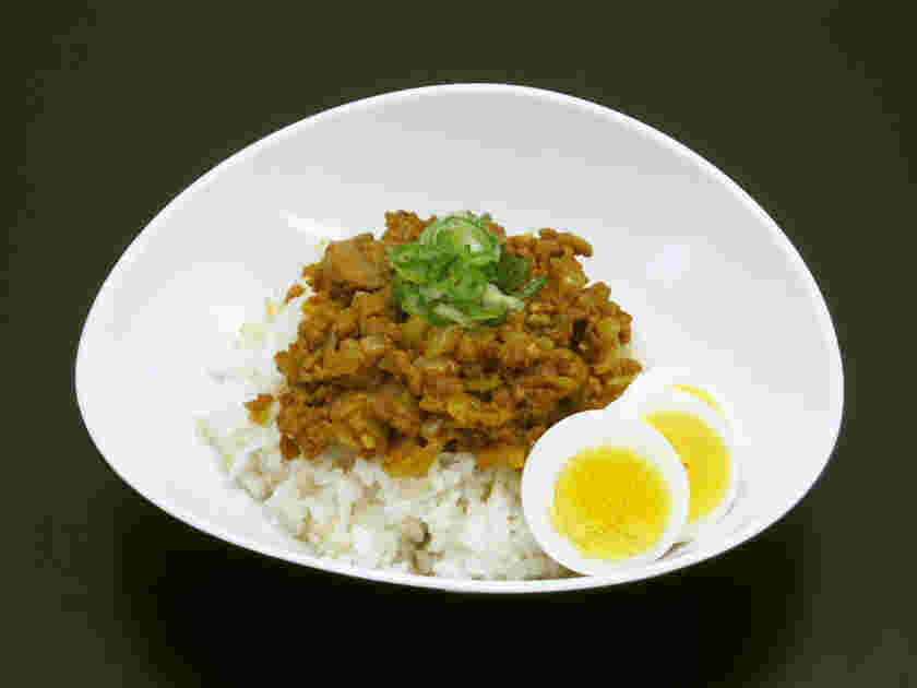 お酢を隠し味に使ったさっぱり和風ドライカレー