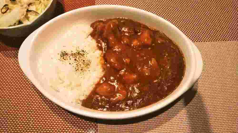 りんごとバナナが隠し味のチキンカレー