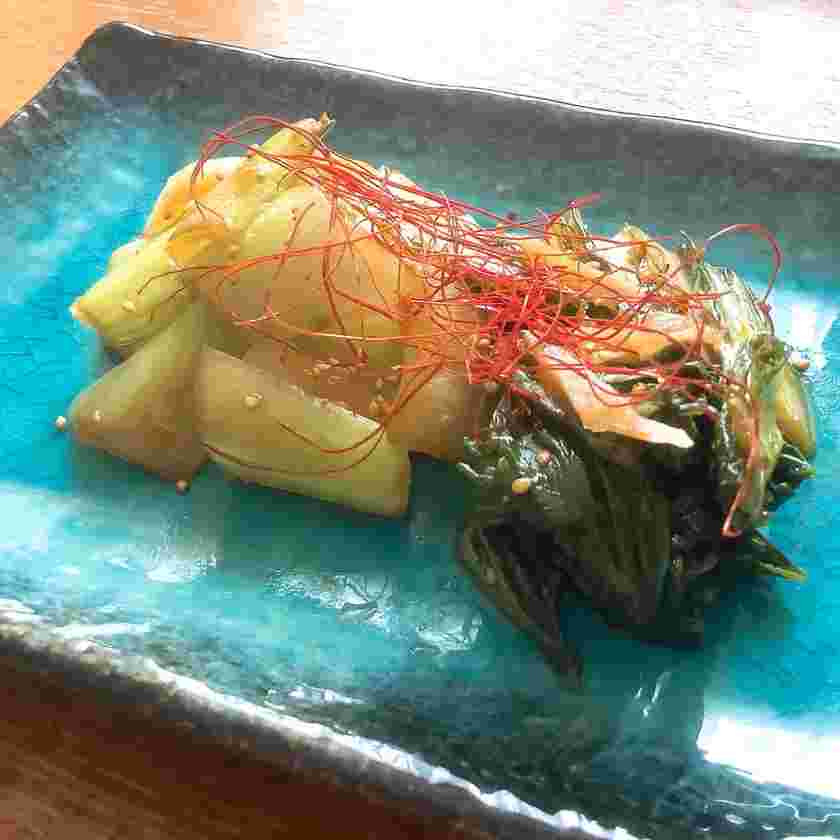 チンゲン菜の中華風おひたし