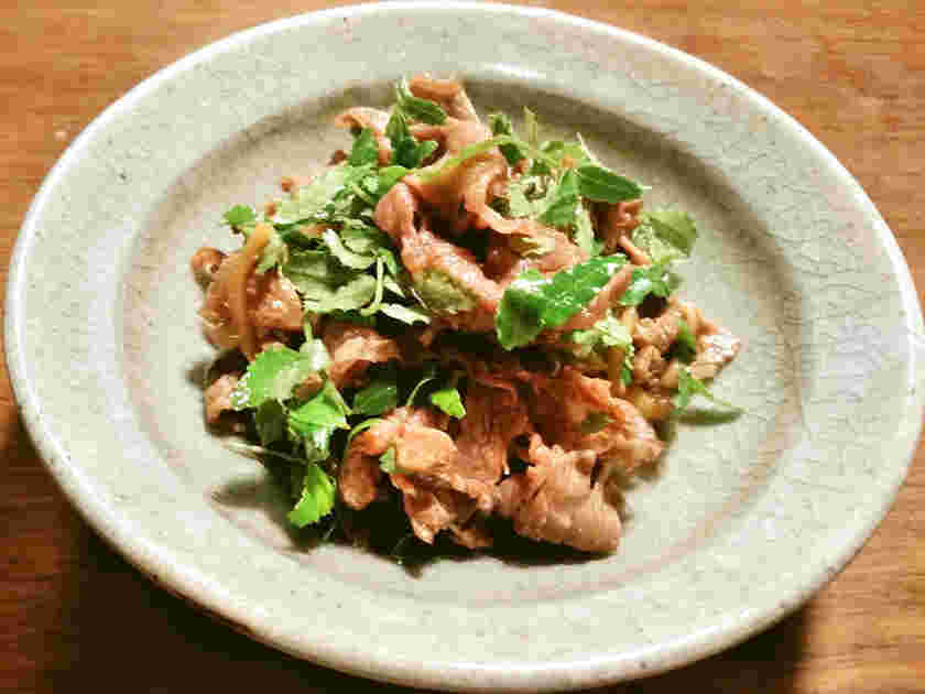 木の芽と牛肉のしぐれ煮
