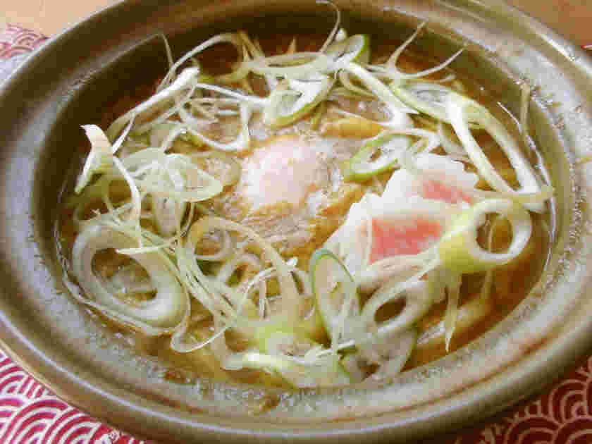 鍋焼きカレー南蛮うどん