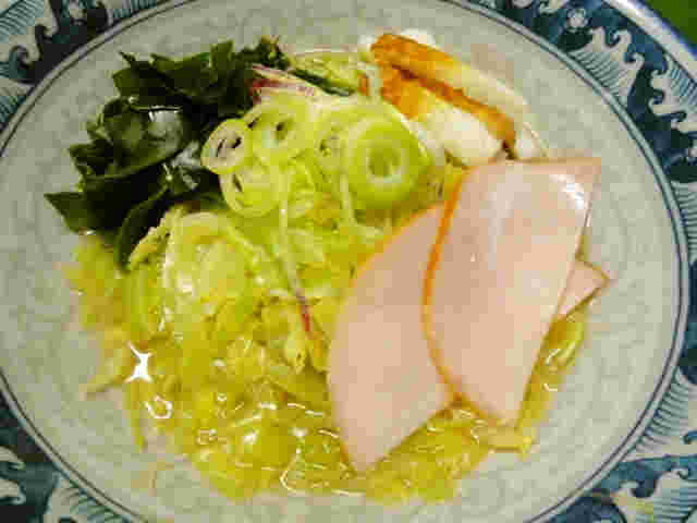 ヘルシーなキャベツラーメン