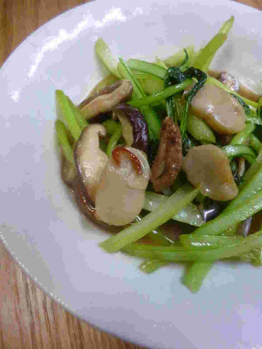 タイラギの中華風炒め