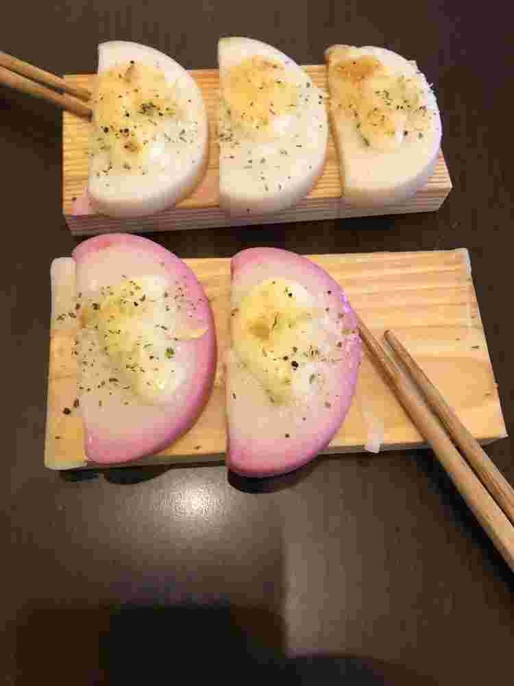 かまぼこのマヨネーズパン粉焼き