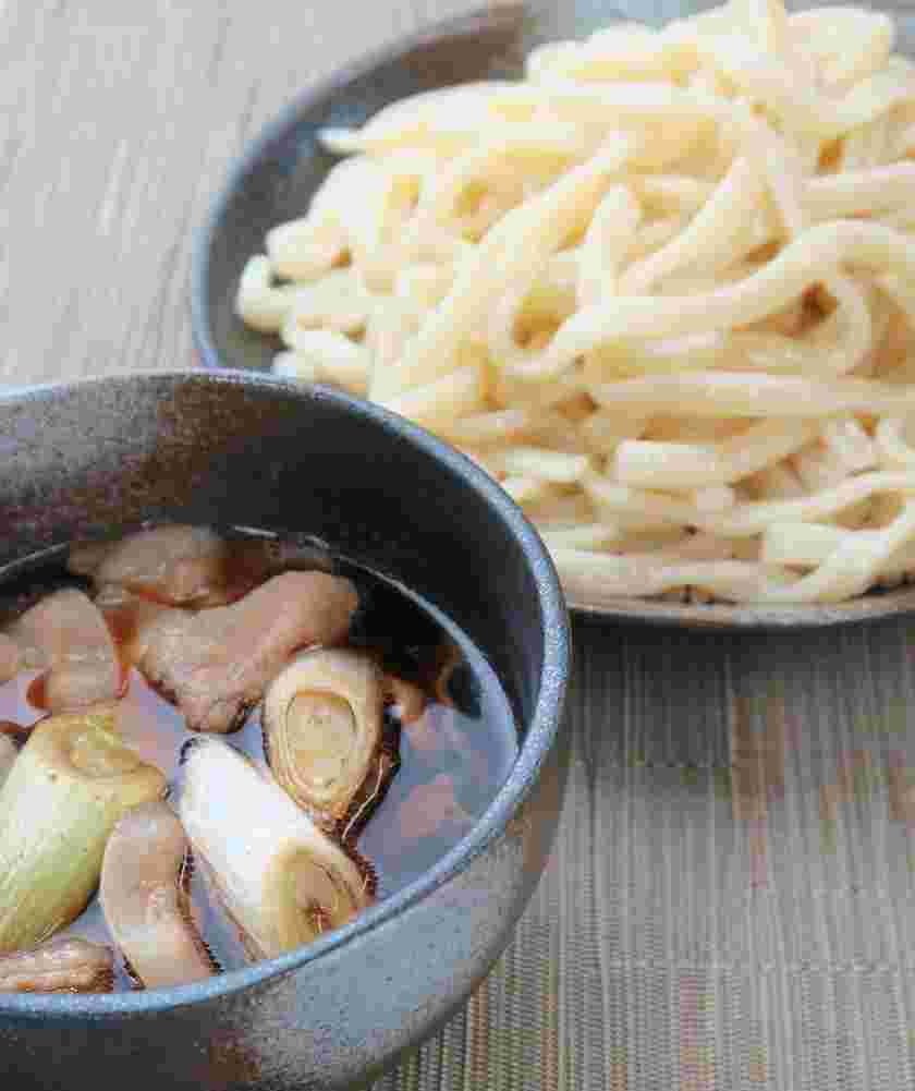 埼玉名物の肉汁うどん