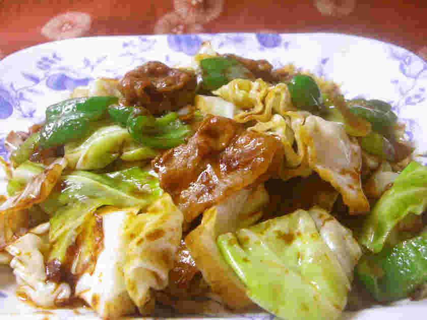 中華料理の簡単回鍋肉