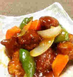中華料理の甘酢あんが美味しい酢豚