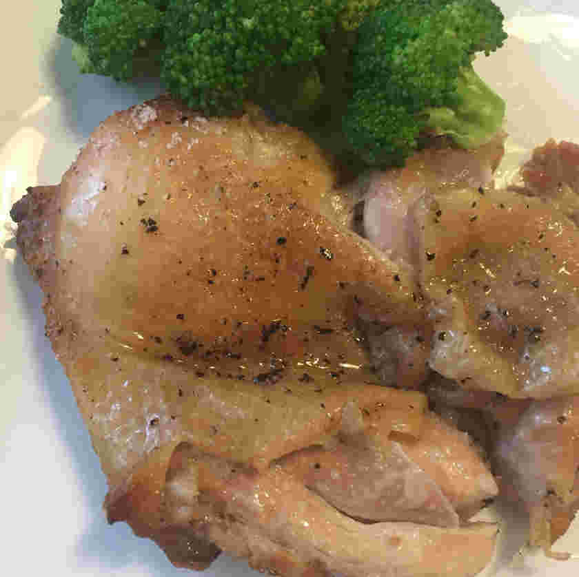 レモン風味の鶏の塩釜焼き