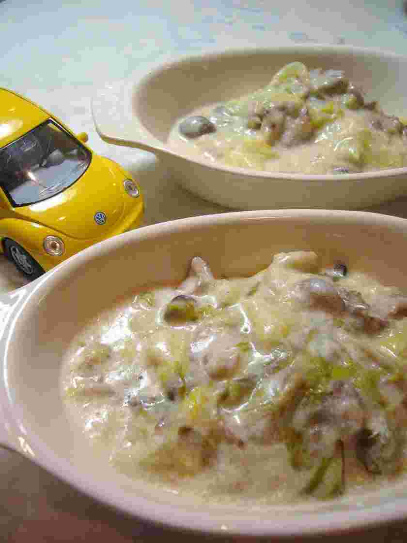 白菜と豚肉の洋風煮込み料理