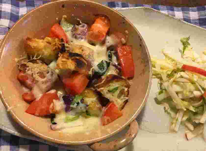 パンキッシュのワンプレート朝食