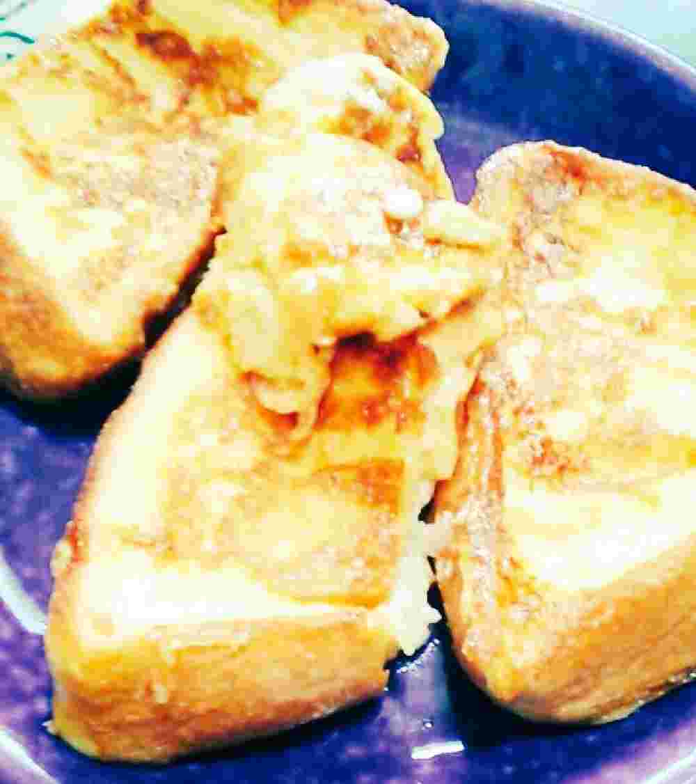 焼きマシュマロのフレンチトースト