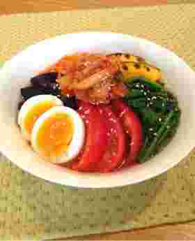 野菜の冷たいクッパ