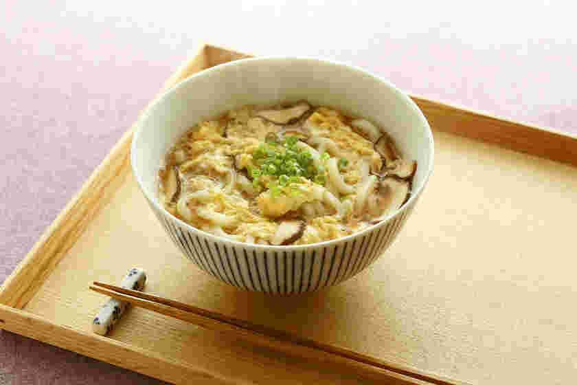 甘酒入りのかきたまうどん